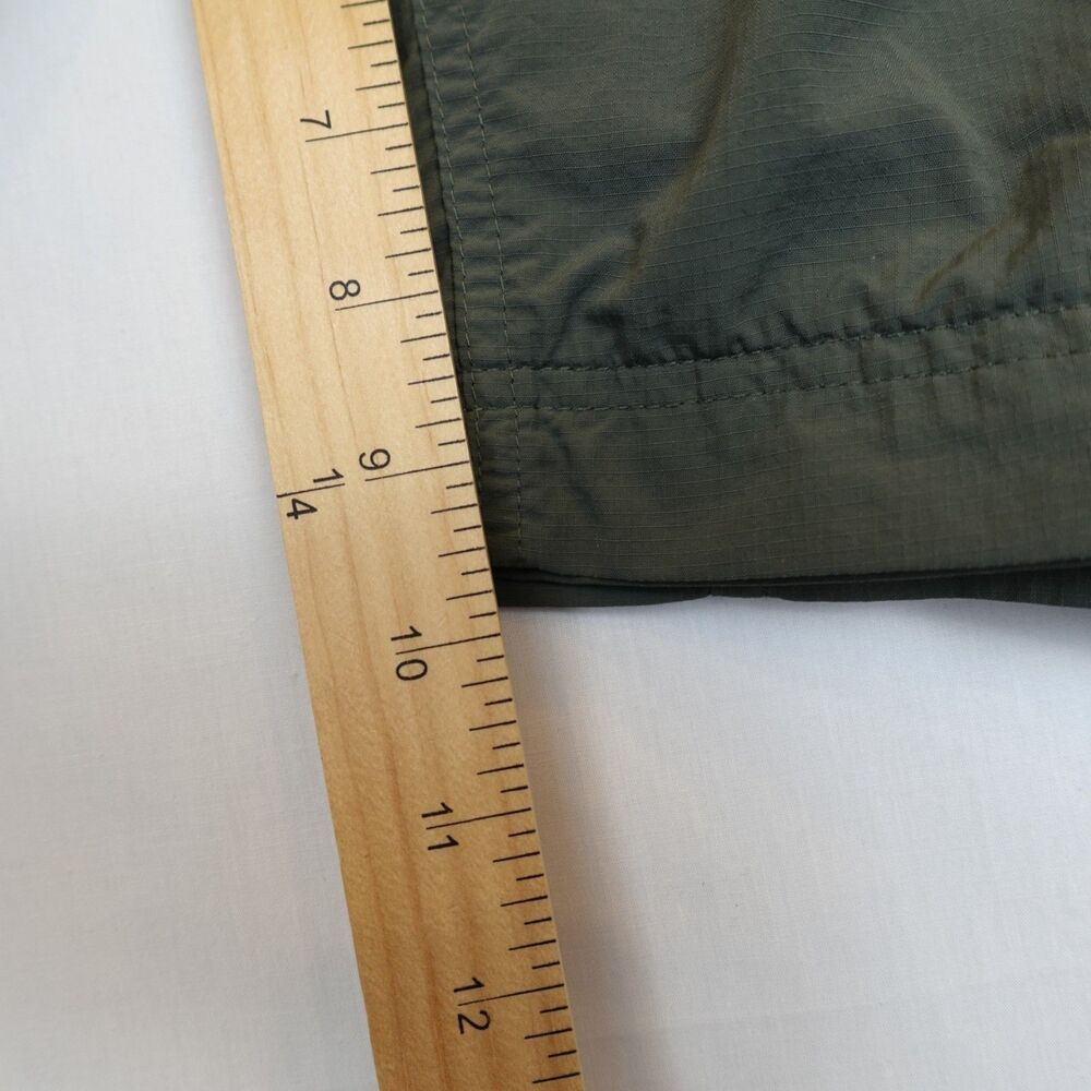 Columbia Omni-Shade Sun Protection Men's Shorts Size 44w Green Cargo Belted Zip - Picture 5 of 16